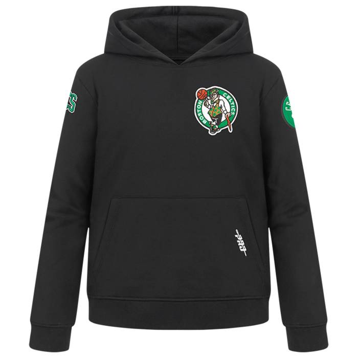【★百貨店SALE★6/11真夜中2時迄】労働者階級標準尺度 Pro Standard 【 Boston Celtics Classic Flc Po Hoodie Boys\u0027 Grade School Black 】 豆の町 セルティックス 古典派音楽 フーディー パーカー お坊っちゃん キッズ 黒いこと 黒いこと