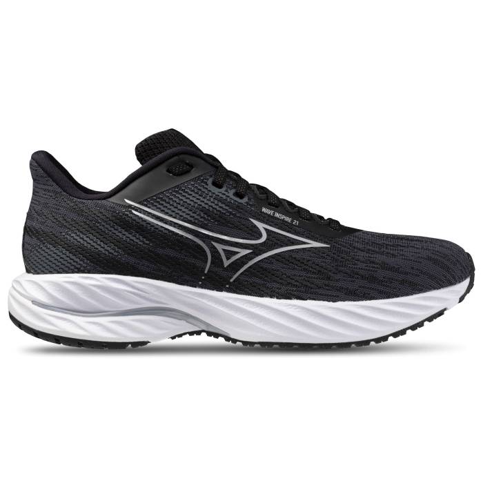 ミズノ Mizuno 【 Inspire 21 Women\u0027s Black/Silver 】 レディース 黒いこと 黒いこと Silver しろがね色・しろがね色