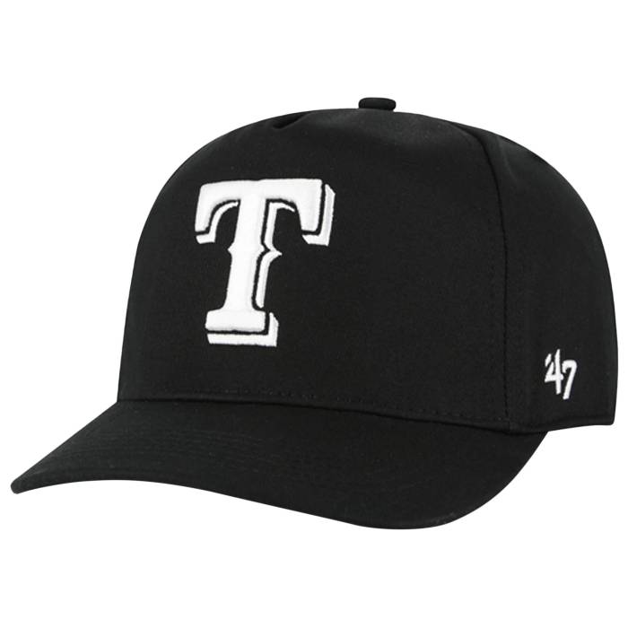 フォーティーセブンブランド 47 Brand 【 Rangers Hitch Cap Men's White/Black 】 レンジャース キャップ 帽子 メンズ 白色 ホワイト 黒色 ブラック｜スニケス