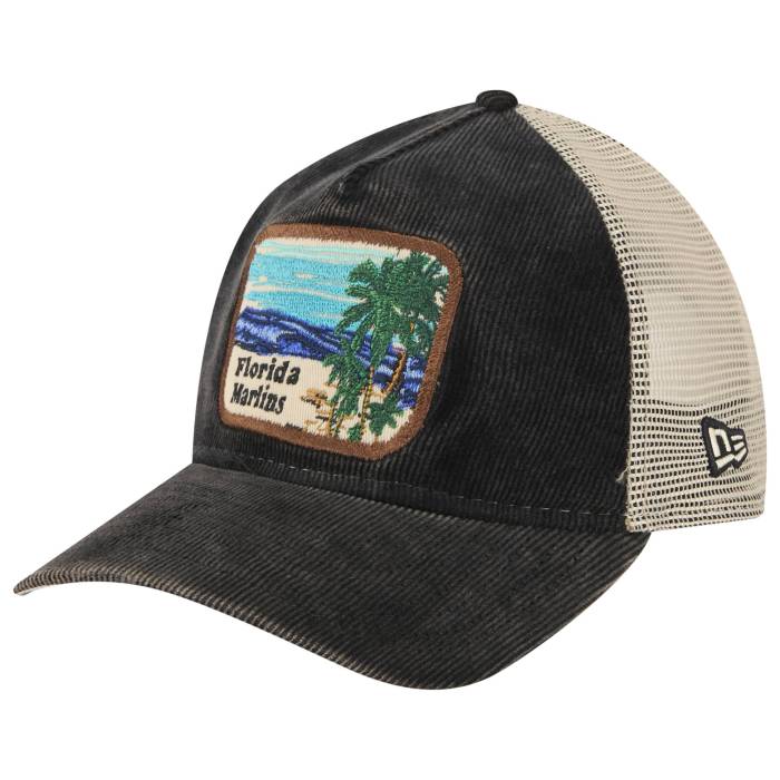 ニューエラ New Era 【 Marlins Vintage Landscape Cap Men's White/Teal 】 マーリンズ vintage ビンテージ・ヴィンテージ キャップ 帽子 メンズ 白色 ホワイト