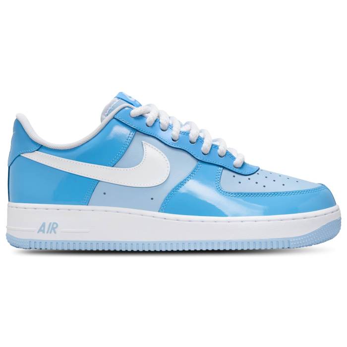 【★百貨店SALE★6/11真夜中2時迄】ナイキ Nike 【 Air Force 1 \u002707 Lv8 Edge Men\u0027s Psychic Blue/White/University Blue 】 メンズ 青碧 青碧 白いこと 白いこと