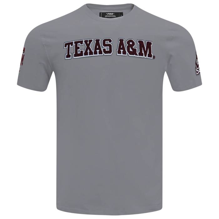 【★百貨店SALE★6/11真夜中2時迄】労働者階級判定基準 Pro Standard 【 Texas A\u0026M Classic Sj T-Shirt Men\u0027s Gray/Multi 】 テキサス州 古典派音楽 ティーシャツ メンズ gray 薄墨色・薄墨色・薄墨色