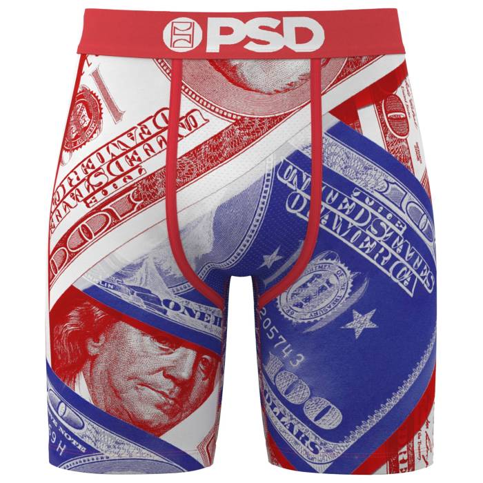 【★百貨店SALE★6/11真夜中2時迄】Psd 【 Boricua Benjis Underwear Men\u0027s White/Blue/Red 】 アンダー御召しもの 下着類 メンズ 白いこと 白いこと 青碧 青碧 Red 赤・赤いこと