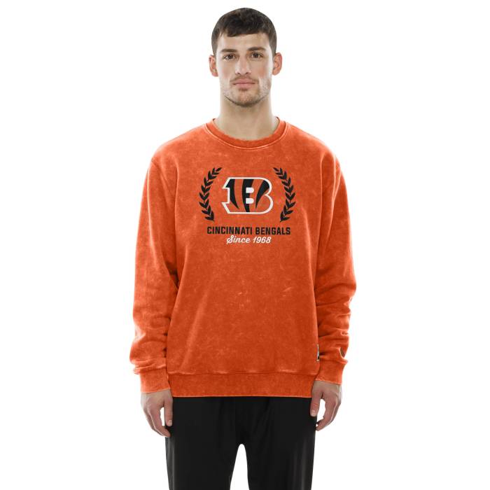 【★百貨店SALE★6/11真夜中2時迄】ニュー内鰓 New Era 【 Bengals G3 Crew Men\u0027s Orange/Multi 】 ベンガルズ 労働者の一団 メンズ orange 橙・オレンジ色