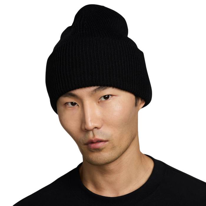 ナイキ Nike 【 Peak Premium Beanie Adult Black 】 Premium プレミアム キャップ 帽子 ユニセックス 黒色 ブラック