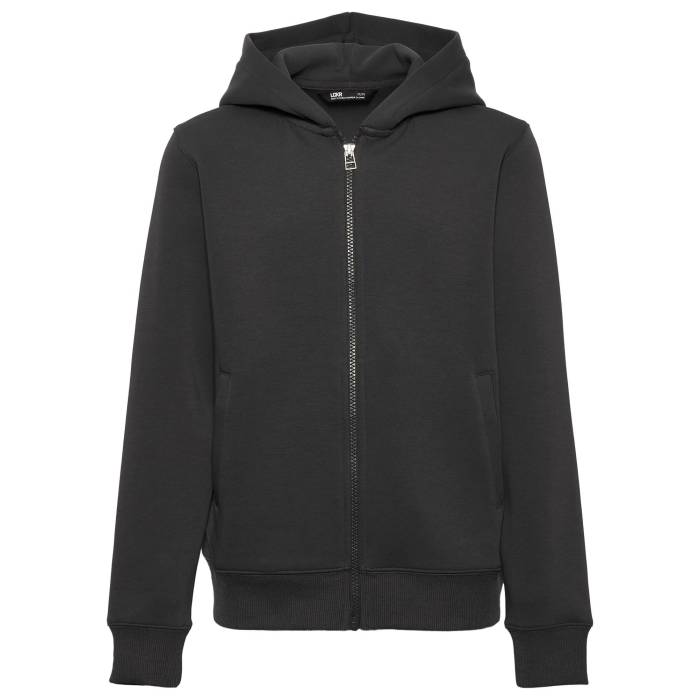 【★百貨店SALE★6/11真夜中2時迄】Lckr 【 Hudson Full-Zip Hoodie Boys\u0027 Grade School Bristol Black/Black 】 フルジップ フーディー パーカー お坊っちゃん キッズ ブリストル 黒いこと 黒いこと