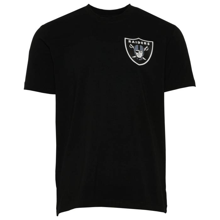 【★百貨店SALE★6/11真夜中2時迄】ニュー内鰓 New Era 【 Raiders G3 Short Sleeve T-Shirt Men\u0027s Black/Multi 】 レイダース Sleeve 衣袂 ティーシャツ メンズ 黒いこと 黒いこと