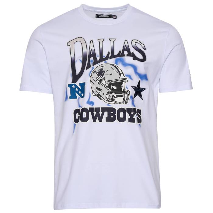 プロスタンダード Pro Standard 【 Dallas Cowboys Headliners T-Shirt Men's Navy/White 】 ダラス カウボーイズ Tシャツ メンズ 紺色 ネイビー 白色 ホワイト｜スニケス