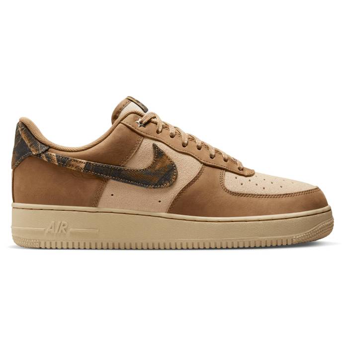 【★百貨店SALE★6/11真夜中2時迄】ナイキ Nike 【 Air Force 1 ’07 Lv8 Real Tree Men\u0027s Rocky Tan/Multi/Rattan 】 レアル メンズ
