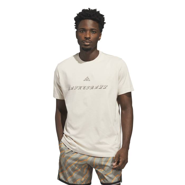 【★百貨店SALE★6/11夜夜中2時迄】アディダス Adidas 【 Game Of Thorns Graphic T-Shirt Men\u0027s Crystal Linen 】 Game 競り合い グラフィック プルオーバー メンズ