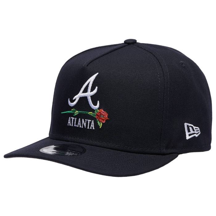 ニューエラ New Era 【 950Afpc Dl Atlanta Braves Men's Navy/Navy 】 アトランタ ブレーブス メンズ 紺色 ネイビー｜スニケス 15,900円
