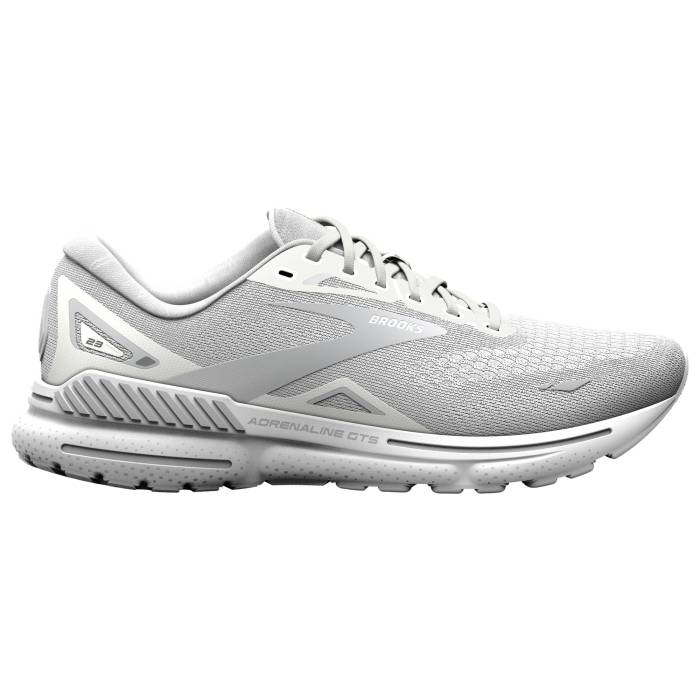 ブルックス Brooks 【 Adrenaline Gts 23 Women\u0027s White/Oyster 】 GTS レディース 白いこと 白いこと