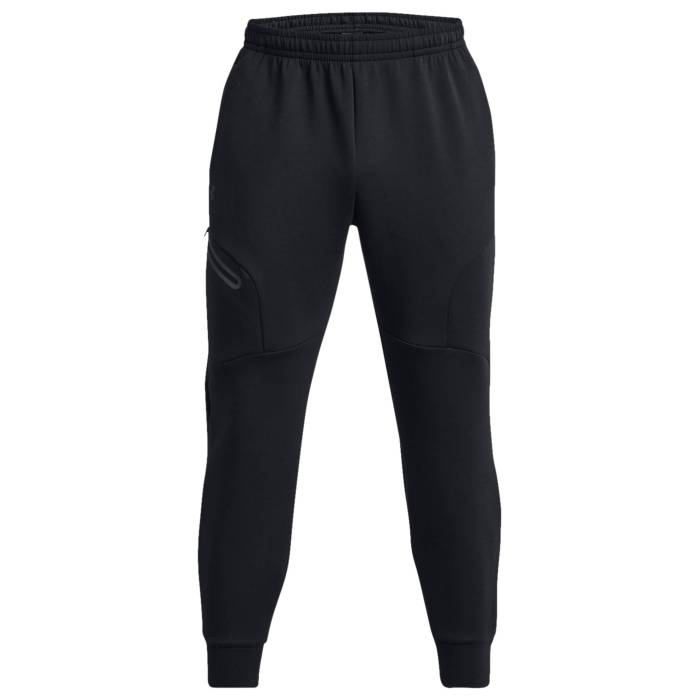 アンダーアーマー Under Armour 【 Unstoppable Fleece Joggers Men's Black/Black 】 フリース ジョガーパンツ メンズ 黒色 ブラック