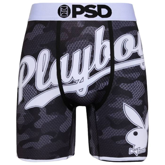 Psd 【 Playboy Varsity Underwear Men\u0027s White/Black 】 アンダー御召しもの 肌付き メンズ 白いこと 白いこと 黒いこと 黒いこと