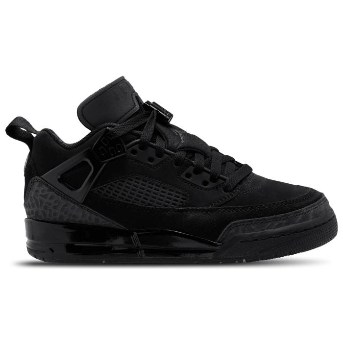 【★百貨店SALE★6/11真夜中2時迄】ナイキ ジョーダン Jordan 【 Spizike Low Boys\u0027 Grade School Black/Grey 】 お坊っちゃん キッズ 黒いこと 黒いこと 薄墨色 薄墨色