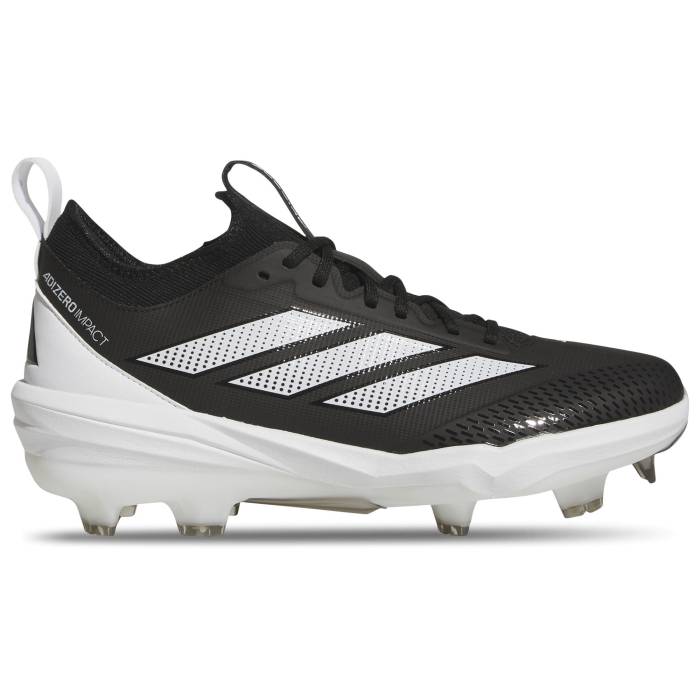 アディダス Adidas 【 Adizero Impact Tpu Dugout Men\u0027s White/Black 】 アディゼロ 差しひびき メンズ 白いこと 白いこと 黒いこと 黒いこと