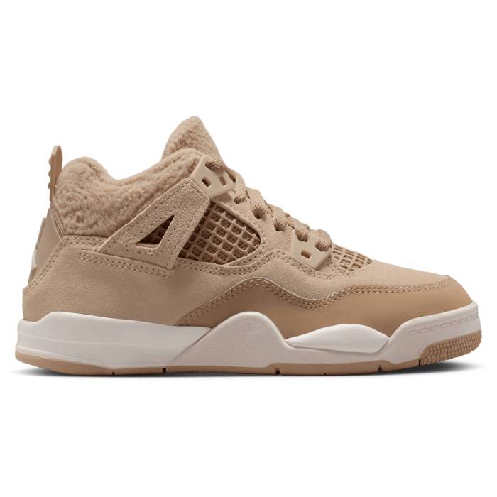 ナイキ ジョーダン Jordan 【 Retro 4 Girls\u0027 Preschool Light Orewood/Hemp 】 レトロ 御坊っちゃん キッズ