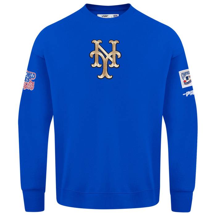 【★百貨店SALE★6/11十二時2時迄】労働者階級標準尺度 Pro Standard 【 Mets Champs Drop Shoulder Crew Men\u0027s Multi/Blue 】 メッツ 労働者の一団 メンズ 青み 青色