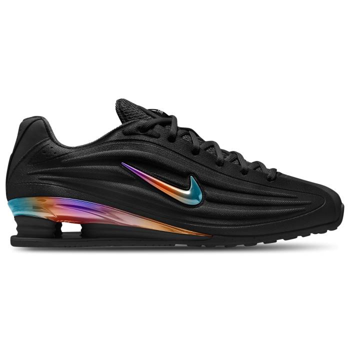 ナイキ Nike 【 Shox Z Se Women\u0027s Black/Multi/Metallic Silver 】 Shox ショックス レディース 黒いこと 黒いこと Silver しろがね色・しろがね色