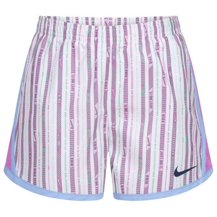 ナイキ Nike 【 Happy Camper Tempo Shorts Girls' Preschool White/Pink 】 ショーツ ジュニア キッズ 白色 ホワイト pink ピンク