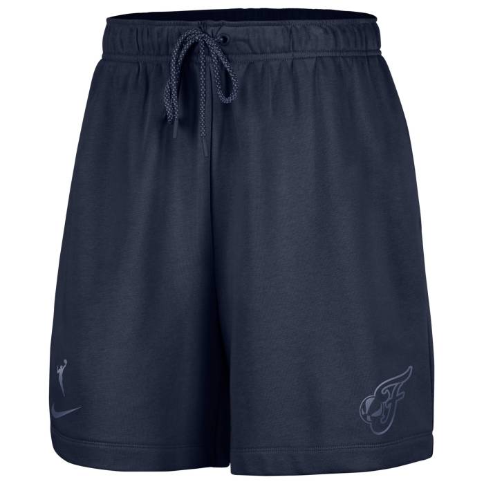 ナイキ Nike 【 Wnba 6In Fleece Short Women's College Navy/Diffused Blue 】 フリース レディース カレッジ 紺色 ネイビー 青色 ブルー