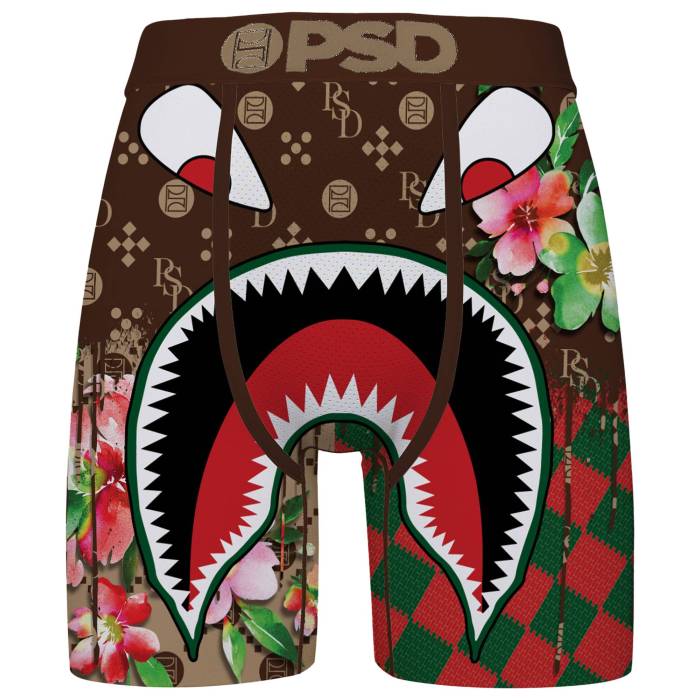 【★百貨店SALE★6/11真夜中2時迄】Psd 【 Wf Rich Briefs Men\u0027s Brown/Red/Green 】 メンズ 赤銅色 赤銅色 Red 赤・赤いこと green 緑・緑であること