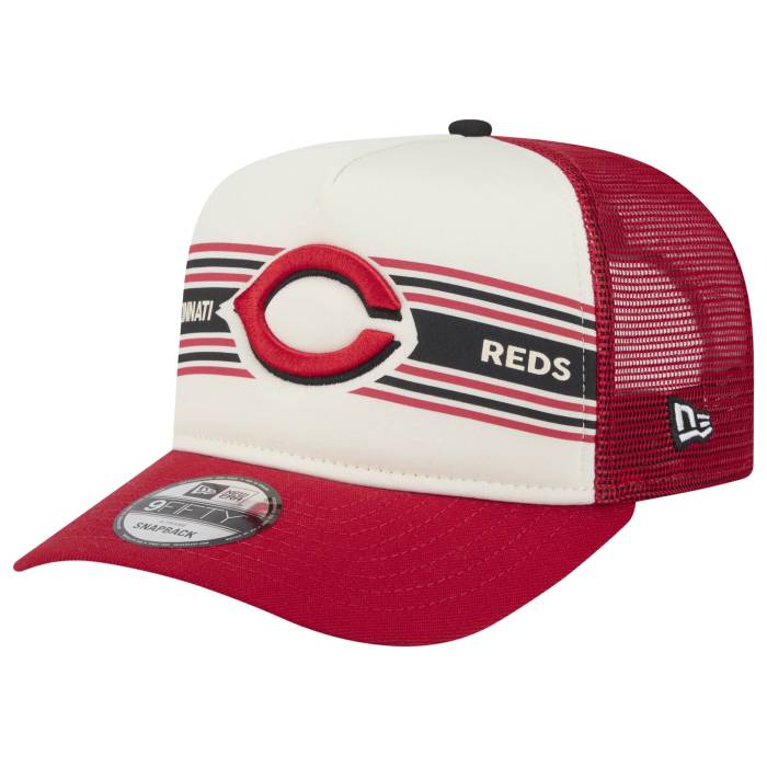 ニューエラ New Era 【 Reds 9Fifty A-Frame Banner Cap Men's Tan/Multi 】 レッズ キャップ 帽子 メンズ|スニケス