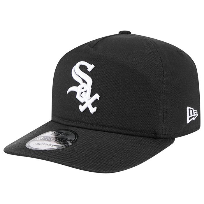 ニューエラ New Era 【 White Sox 19Twenty Adult Black/White 】 白色 ホワイト ユニセックス 黒色 ブラック 白色 ホワイト