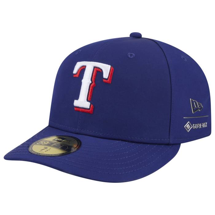 ニューエラ New Era 【 Rangers Gortex 59Fifty Fitted Cap Adult White/Black 】 レンジャース キャップ 帽子 ユニセックス 白色 ホワイト 黒色 ブラック|スニケス