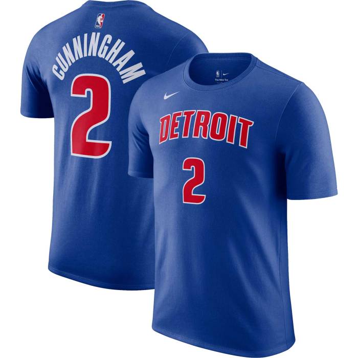 【★百貨店SALE★6/11夜夜中2時迄】ナイキ Nike 【 Pistons Name \u0026 Number T-Shirt Men\u0027s Rush Blue 】 ピストンズ プルオーバー メンズ rush 混雑時 青味 青み