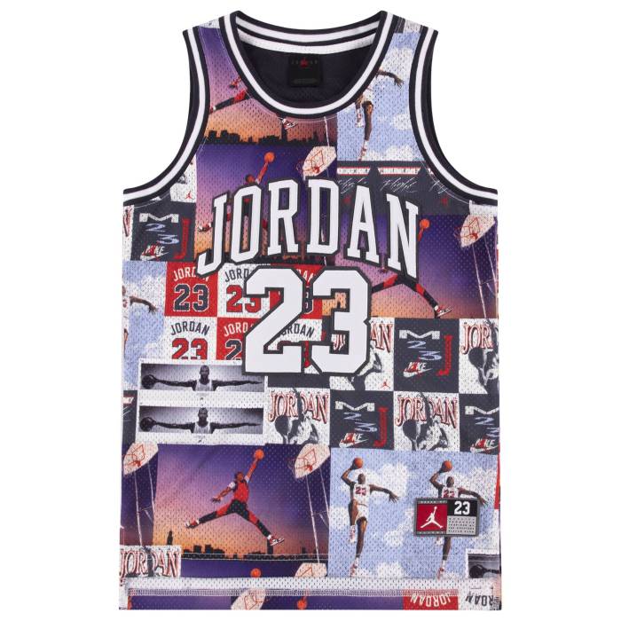 ナイキ ジョーダン Jordan 【 23 Jersey Boys\u0027 Grade School Gray/Black 】 プルオーバー お坊っちゃん キッズ gray 薄墨色・薄墨色・薄墨色 黒いこと 黒いこと
