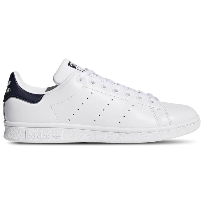 【★百貨店SALE★6/11真夜中2時迄】アディダス Adidas 【 Originals Stan Smith Men\u0027s Running White/New Navy/White 】 オリジナルス メンズ 白いこと 白いこと 紺色 米国海軍