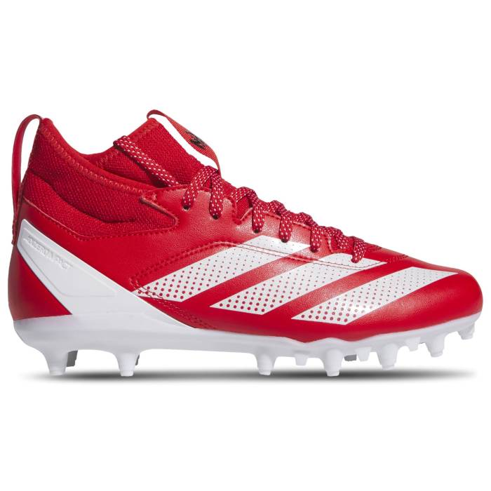 アディダス Adidas 【 Adizero Impact.2 Premium Essentials Boys\u0027 Grade School Collegiate Red/White/Collegiate Red 】 アディゼロ Premium 割り増し金 お坊っちゃん キッズ Red 赤・赤いこと 白いこと 白いこと