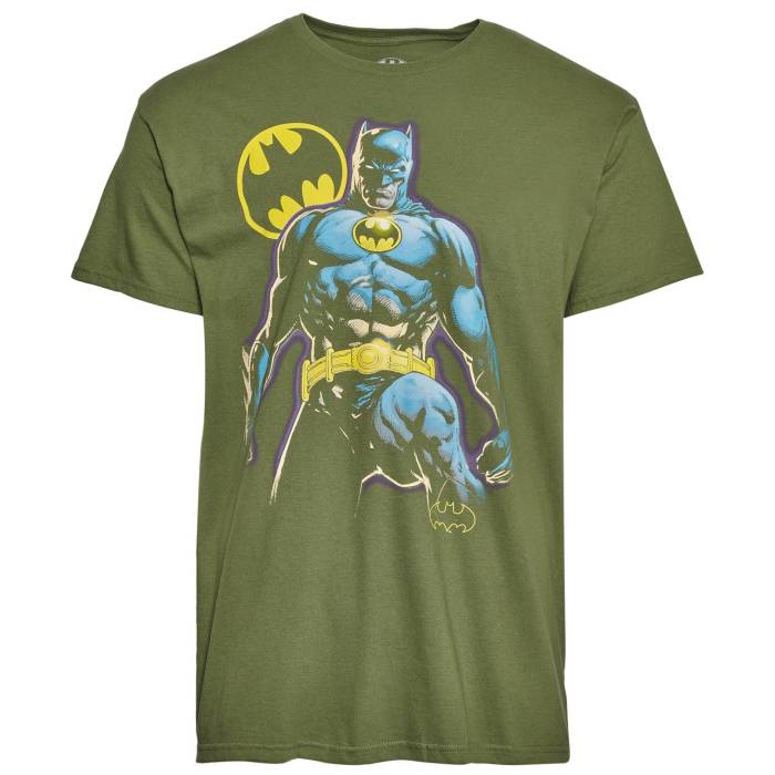 【★百貨店SALE★6/11真夜中2時迄】Graphic Tees 【 Batman Perch T-Shirt Men\u0027s Green/Multi 】 ティーシャツ メンズ green 緑・緑であること