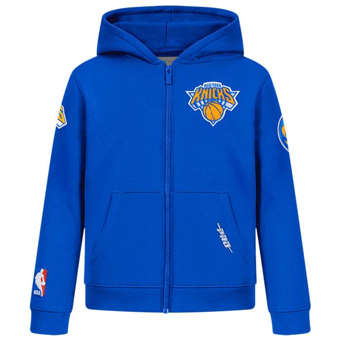 【★百貨店SALE★6/11真夜中2時迄】労働者階級標準尺度 Pro Standard 【 New York Knicks Classic Flc Fz Po Hoodie Boys\u0027 Grade School Royal Blue 】 ニックス 古典派音楽 フーディー パーカー お坊っちゃん キッズ 青碧 青碧