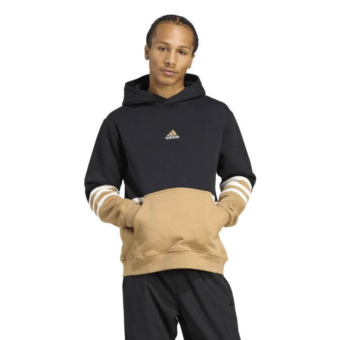 【★百貨店SALE★6/11夜夜中2時迄】アディダス Adidas 【 Originals Archive Cutline Hoodie Men\u0027s Black/Cardboard 】 オリジナルス フーディー パーカー メンズ 黒いこと 黒いこと