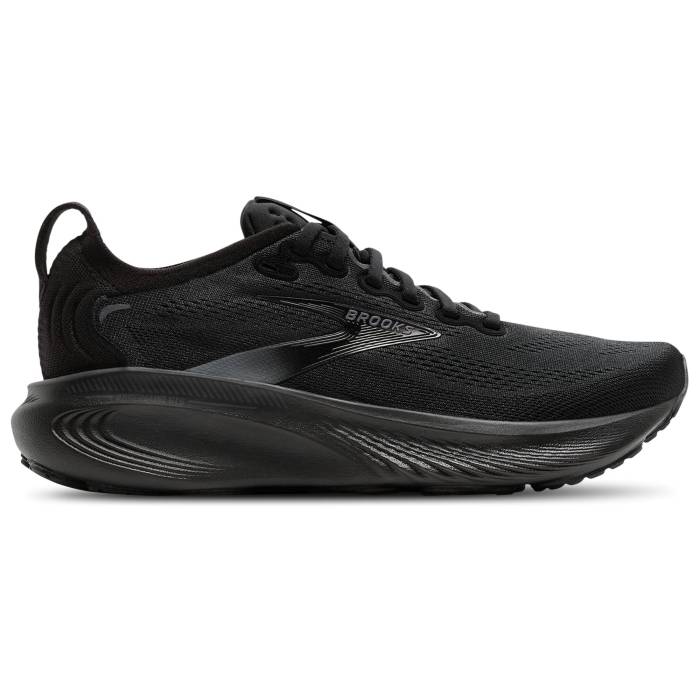 ブルックス Brooks 【 Adrenaline Gts 25 Men\u0027s Black/Black/Ebony 】 GTS メンズ 黒いこと 黒いこと