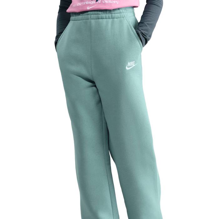 【★百貨店SALE★6/11十二時2時迄】ナイキ Nike 【 Nsw Club Fleece Wide Leg Pant Lbr Boys\u0027 Grade School White/Cannon/Cannon 】 野球クラブ フリース ズボン下 お坊っちゃん キッズ 白いこと 白いこと
