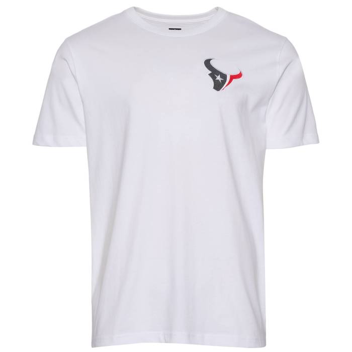 【★百貨店SALE★6/11夜夜中2時迄】ニュー内鰓 New Era 【 Texans G3 Short Sleeve T-Shirt Men\u0027s White/Multi 】 テキサンズ Sleeve 捩り プルオーバー メンズ 白いこと 白いこと