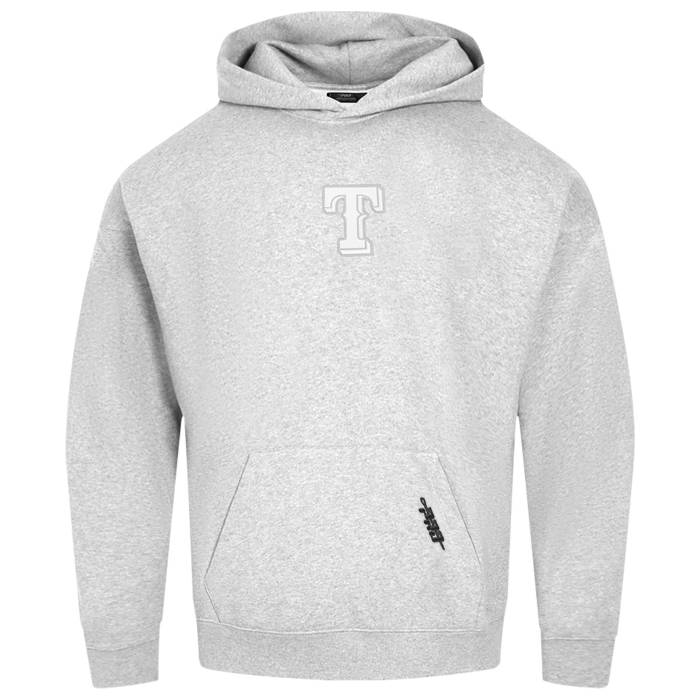 プロスタンダード Pro Standard 【 Rangers Classic Ds Po Hoodie Men's Grey/White 】 レンジャース クラシック フーディー パーカー メンズ 灰色 グレー 白色 ホワイト