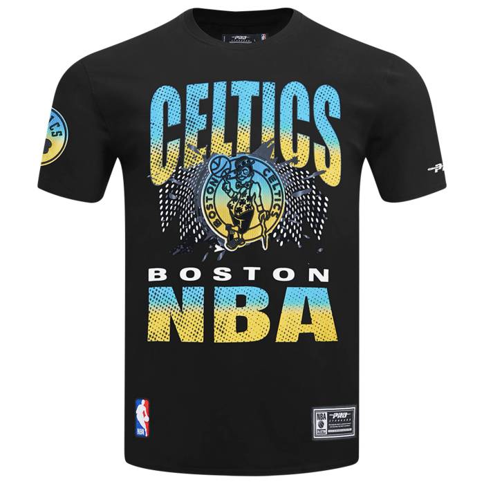 プロスタンダード Pro Standard 【 Boston Celtics Electric Blue S/S Flex T-Shirt Men's Black/Carolina 】 ボストン セルティックス 青色 ブルー 半袖 Tシャツ Tシャツ メンズ 黒色 ブラック カロライナ
