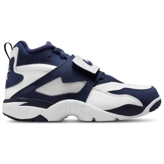 ナイキ Nike 【 Air Diamond Turf Men\u0027s White/College Navy/Metallic Silver 】 金剛石 芝草 メンズ 白いこと 白いこと 分科大学 紺色 米国海軍 Silver しろがね色・しろがね色