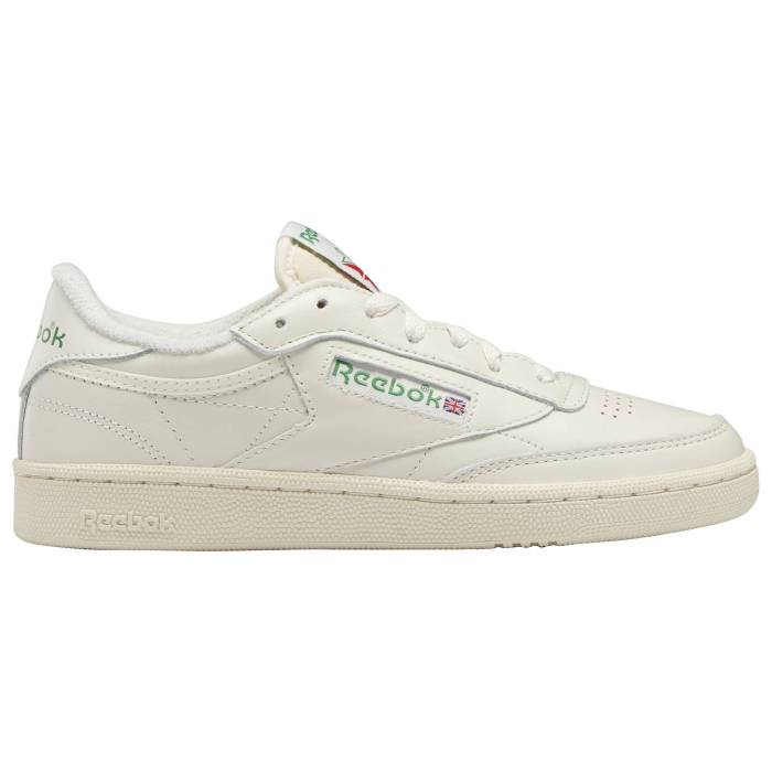 【★百貨店SALE★6/11真夜中2時迄】リーボック Reebok 【 Club C 85 Women\u0027s Chalk/Paperwhite/Glen Green 】 野球クラブ レディース green 緑・緑であること