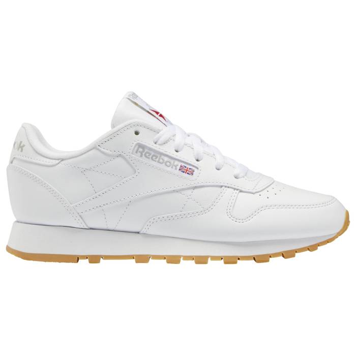 リーボック Reebok 【 Classic Leather Women\u0027s White/Gum 】 古典派音楽 なめし革 レディース 白いこと 白いこと