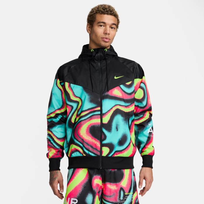 ナイキ Nike 【 Nsw Woven Max Volume Lined Wr Jacket Men Black/Multicolor 】 Woven ウーブン マックス Jacket ジャケット メンズ 黒色 ブラック