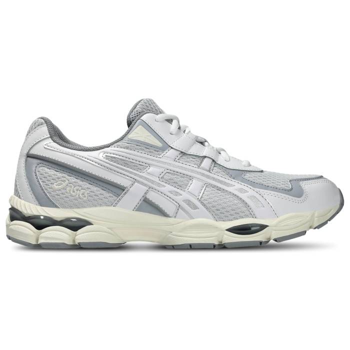 【 Gel-Nyc 2055 Women\u0027s Glacier Grey/White 】 レディース 薄墨色 薄墨色 白いこと 白いこと