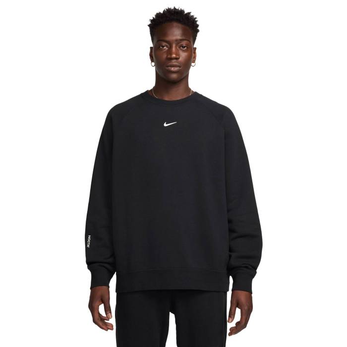 【★百貨店SALE★6/11十二時2時迄】ナイキ Nike 【 Nrg Nocta Cs Fleece Crew Men\u0027s Black/White 】 フリース 労働者の一団 メンズ 黒いこと 黒いこと 白いこと 白いこと