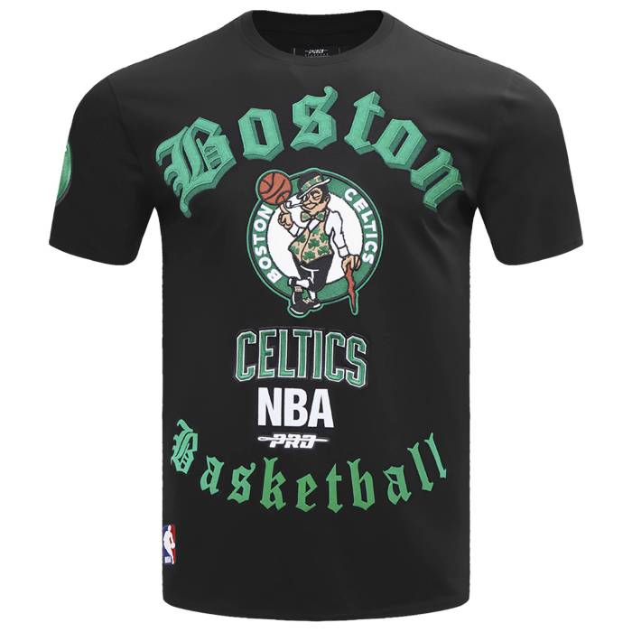 プロスタンダード Pro Standard 【 Celtics Old English Sj Tee Men's Black 】 セルティックス Tシャツ メンズ 黒色 ブラック