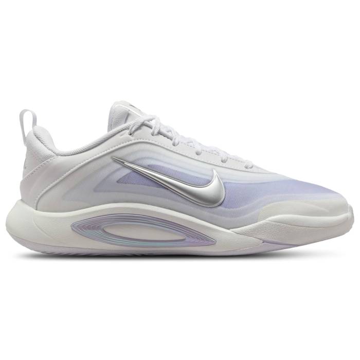 ナイキ Nike 【 A'one Boys' Grade School White/Summit White/Grey 】 ジュニア キッズ 白色 ホワイト 灰色 グレー
