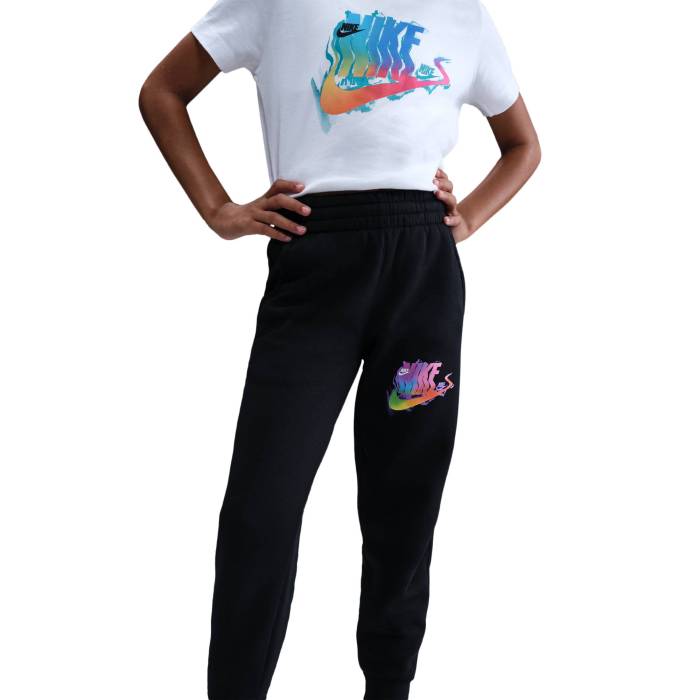 【★百貨店SALE★6/11十二時2時迄】ナイキ Nike 【 Club Fleece Joggers Boys\u0027 Grade School Black/White 】 野球クラブ フリース ジョガーパンツ お坊っちゃん キッズ 黒いこと 黒いこと 白いこと 白いこと
